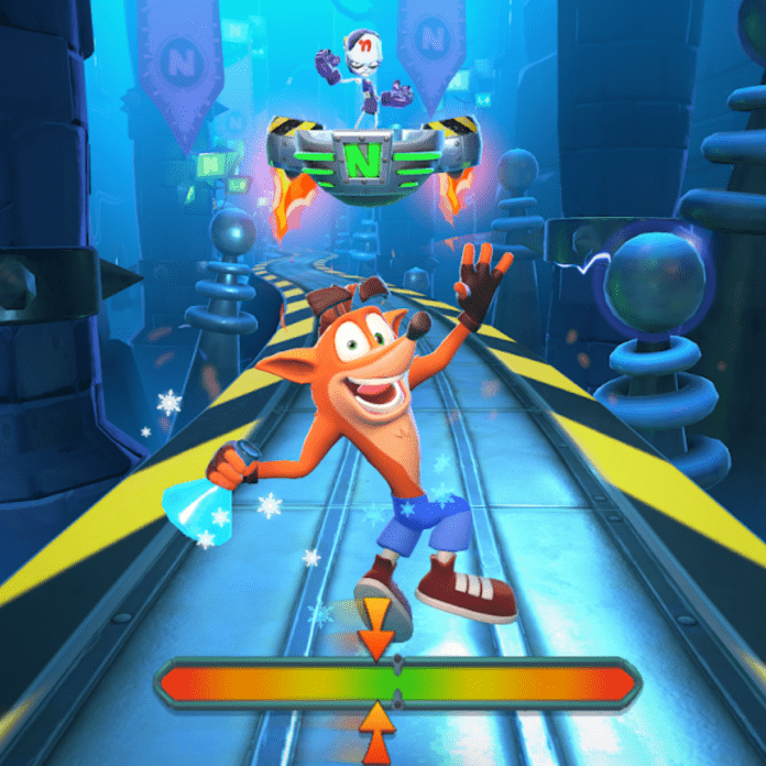 Jogo do Crash Bandicoot: On the Run