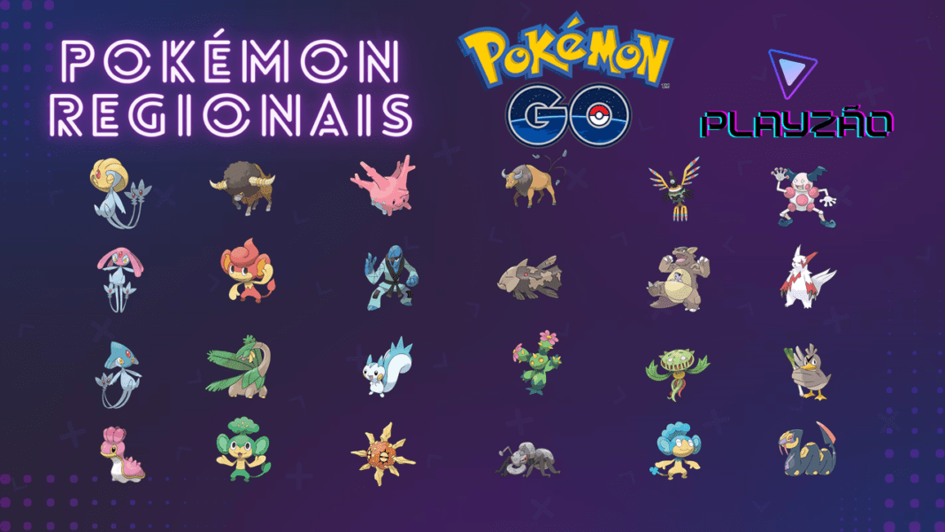 Pokémon GO onde encontrar os Pokémon regionais e coordenadas atualizadas Playzão Pokémon GO onde encontrar os Pokémon regionais e coordenadas atualizadas Playzão