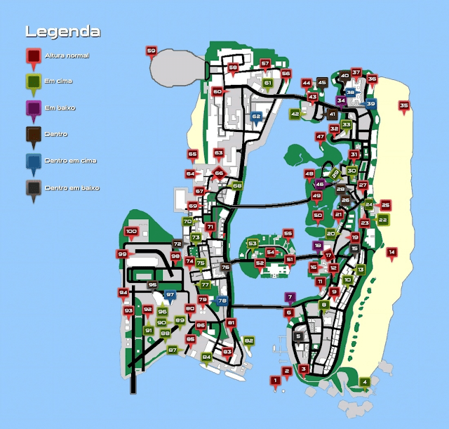 Lista de Códigos Gta Vice City PC