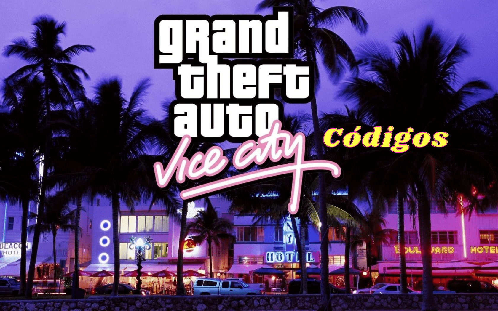 Lista de Códigos Gta Vice City PC